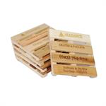Miniature Wood Cargo Pallet Coasters