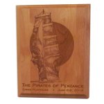 Laser Engraved Wood Plaques