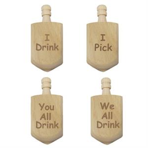 Dreidel Drinking Game - Modern Edition Dreidel Drinking Game - Modern Edition
