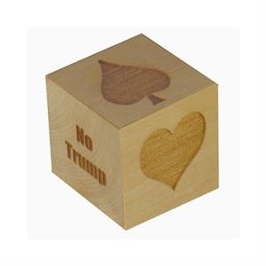Large 2" Maple Wood Suit Marker Cube Large 2" Maple Wood Suit Marker Cube