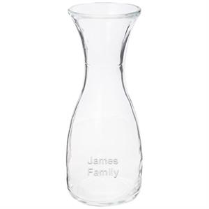 Wine carafe, Name Engraved