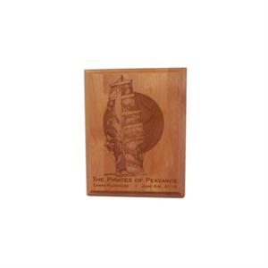 Laser Engraved 6 in. x 8 in. Plaque, Portrait Orientation Laser Engraved 6 in. x 8 in. Plaque, Portrait Orientation