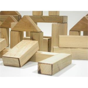 Wood Block Gold Set