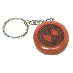 Monogrammed Rosewood Key Chain