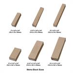 Rectangular Wood Block Size Comparison