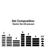 Laser Blox™ Starter Set Composition