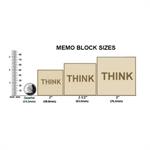 Memo Block Size Comparison