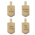 Dreidel Drinking Game - Battle of the Sexes Edition