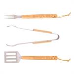 Personalized 3 Piece BBQ Tool Set