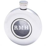 Personalized Window Flask, Three Initial, Monotype