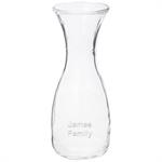 Wine carafe, Name Engraved