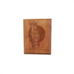 Laser Engraved 6 in. x 8 in. Plaque, Portrait Orientation