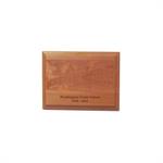 Laser Engraved 6 in. x 8 in. Plaque, Landscape Orientation