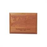 Laser Engraved 8 in. x 10 in. Plaque, Landscape Orientation