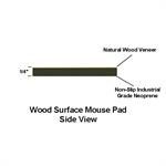 Wood Mouse Pad Construction